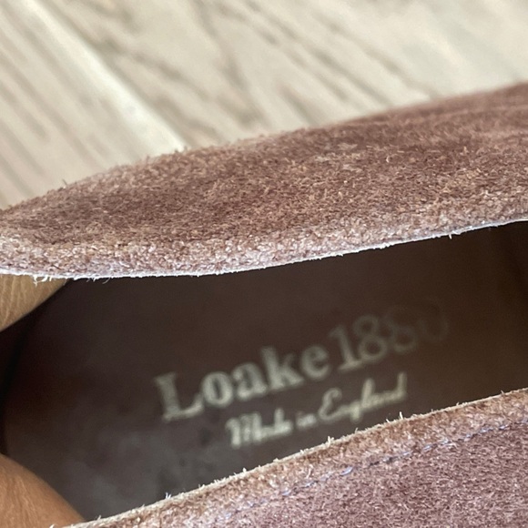 Loake 1880 classic kempton suede boot main image 4